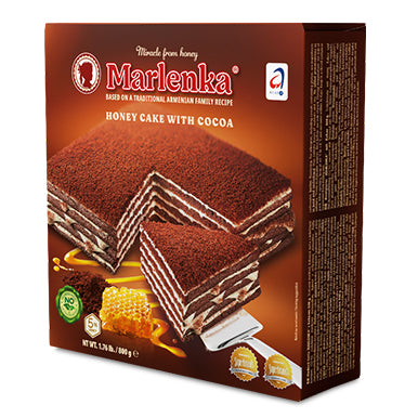 Torta al Miele con Cacao - Marlenka