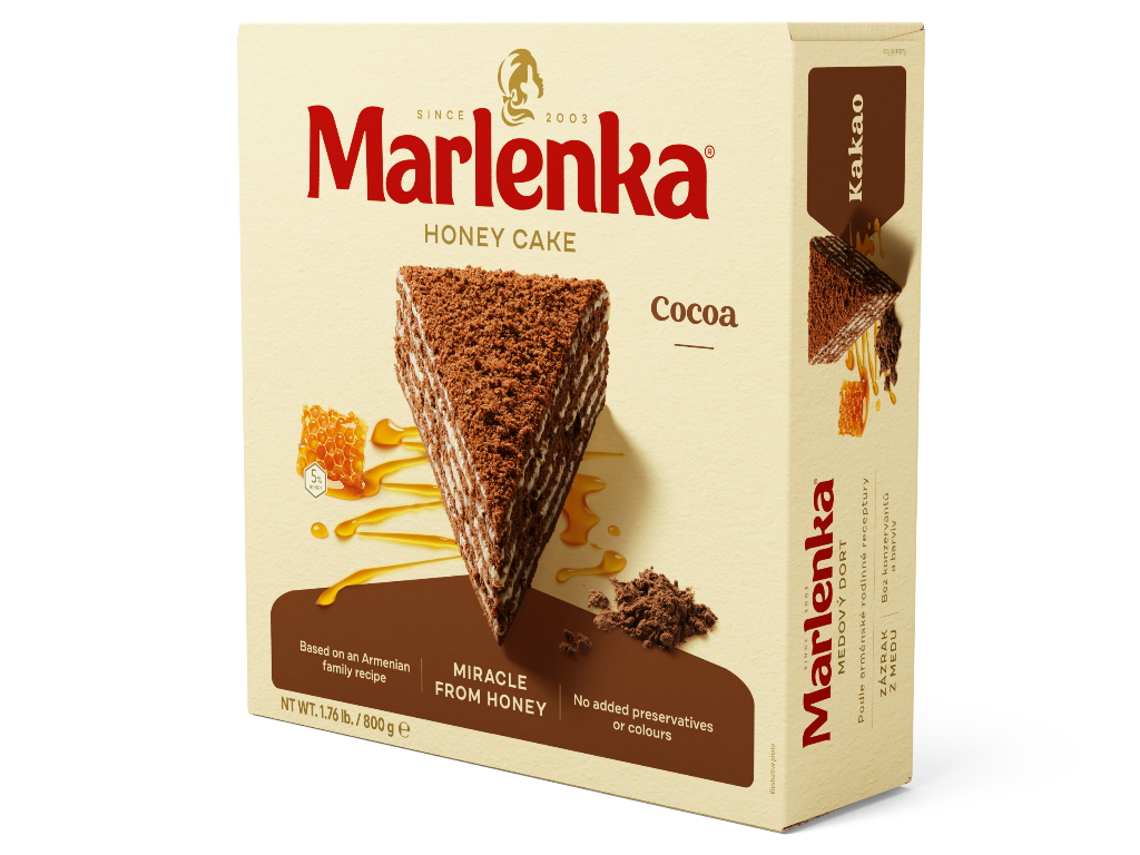 Torta al Miele con Cacao - Marlenka