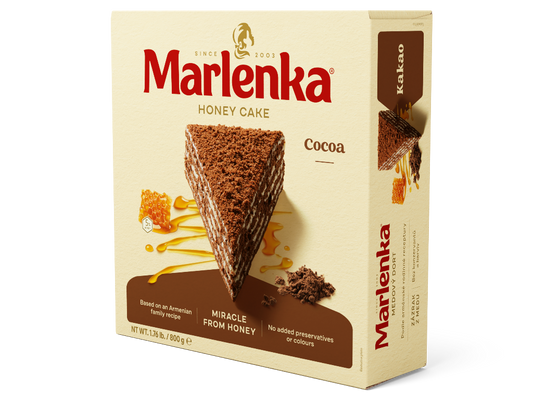 Torta al Miele con Cacao - Marlenka