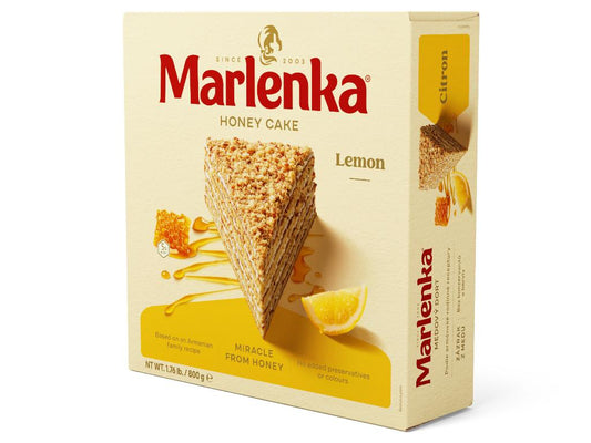 Torta al Miele con  limone- Marlenka